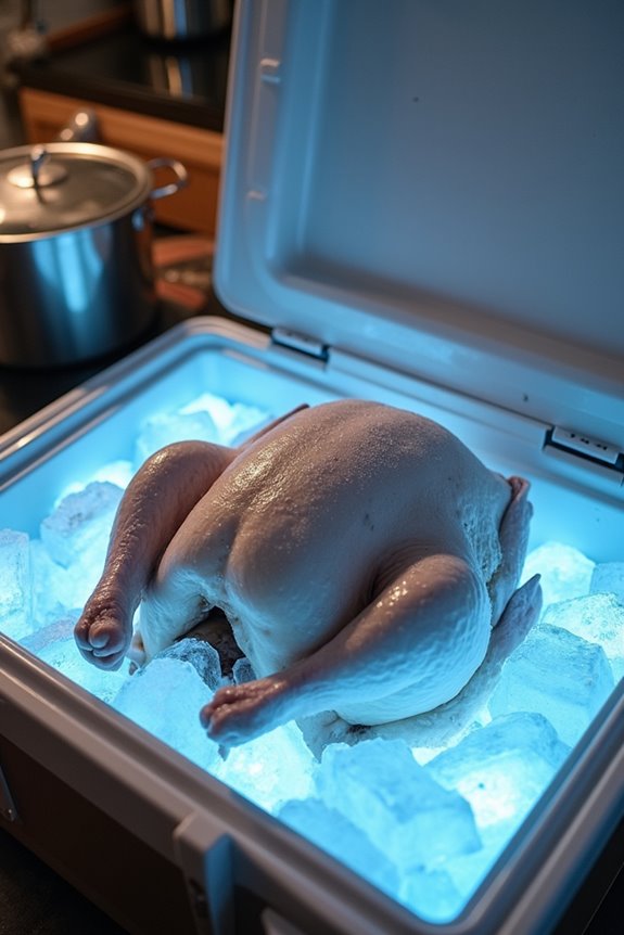 Can You Thaw a Turkey in a Cooler? 8 partial thawing uneven unsafe cooking