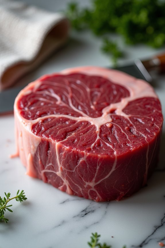 pat dry for optimal sear crust