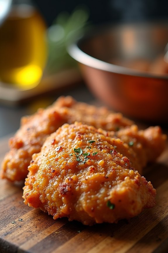 Can You Fry Fried Chicken With Olive Oil and How Do You Do It 7 perfectly fried chicken crispy