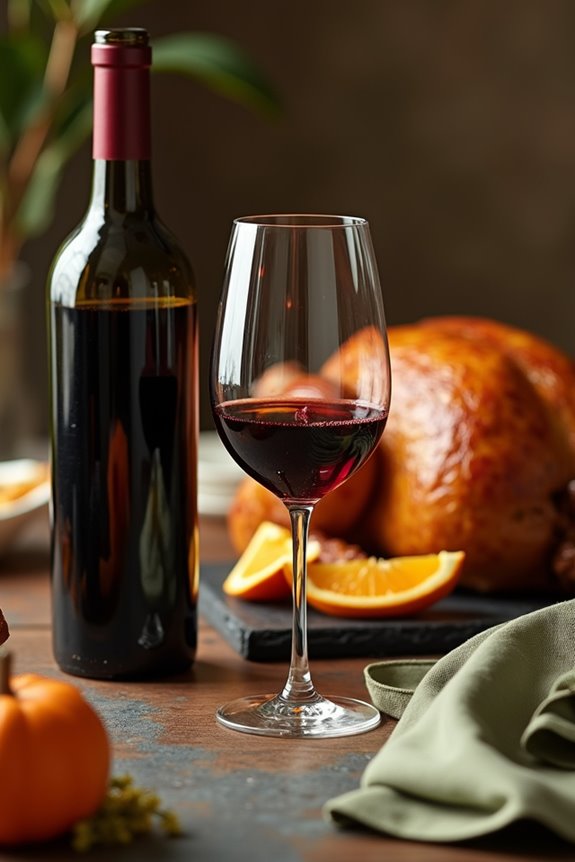 7 Wines That Go Well With Turkey 2 pinot noir suits turkey well
