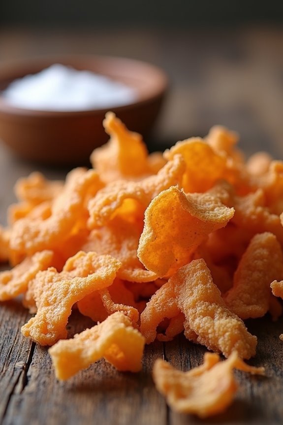 What Makes Pork Rinds a Gluten-Free Snack? 2 pork rinds grain free crunch