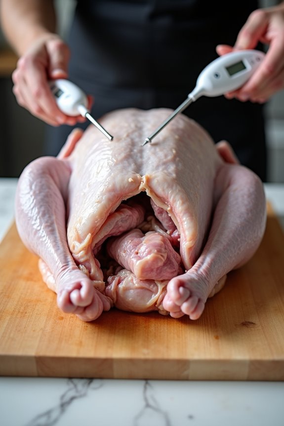 Where Do You Stick a Thermometer in a Turkey for Accurate Readings 5 pro series tip sensitive placement rfx meat different
