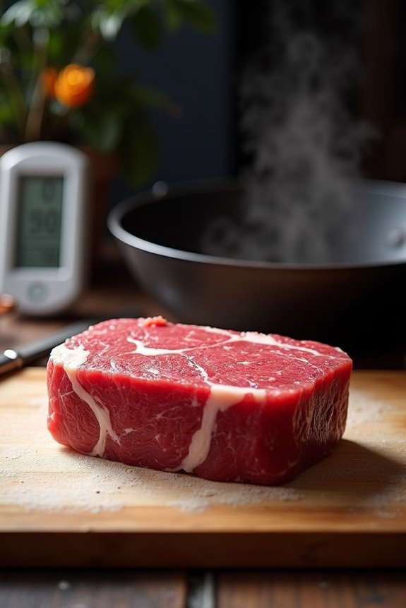 reverse sear frozen steak perfection