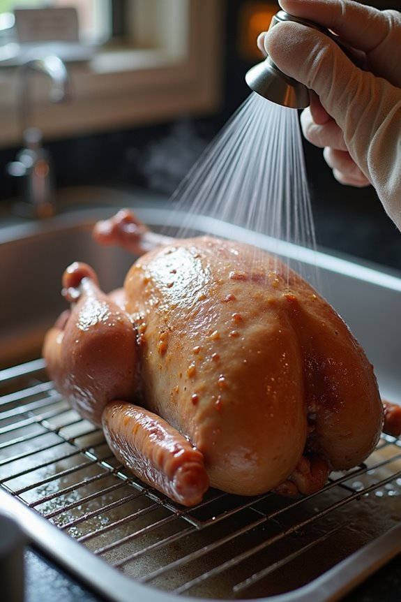 rinse dry brined juiciness secured