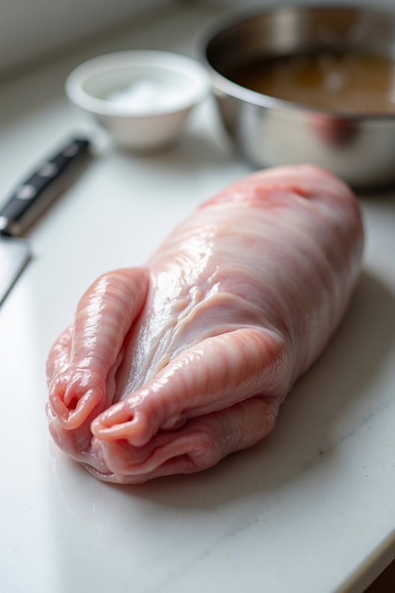 rinsing blanching scrubbing braising prep