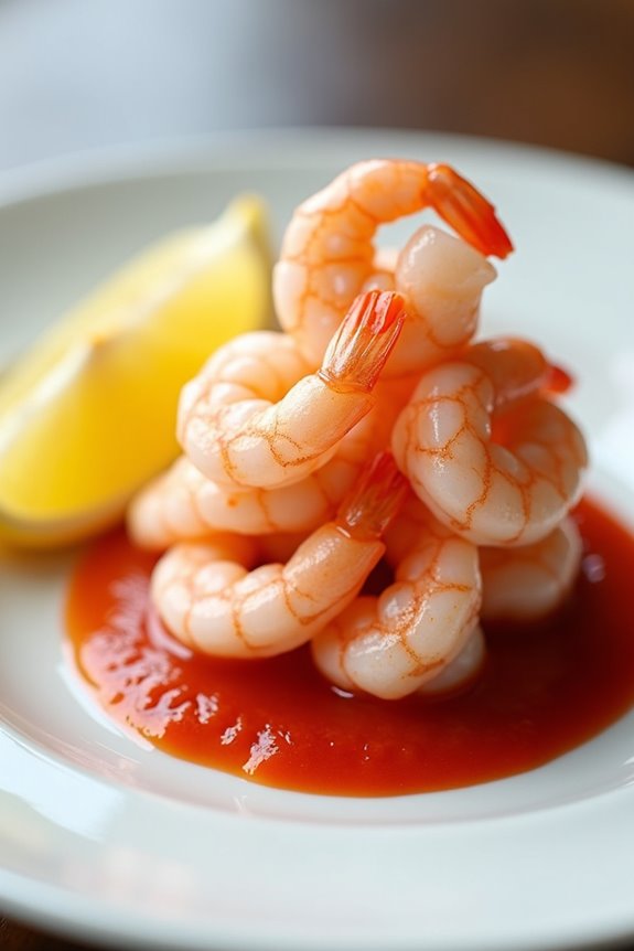 shrimp portions sauces drive calories