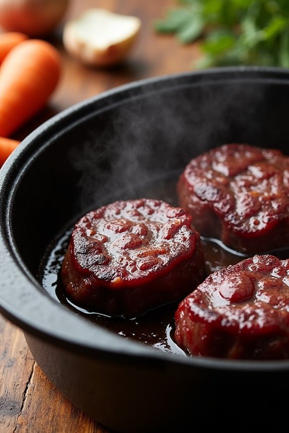 slow cooker beef cheeks gravy