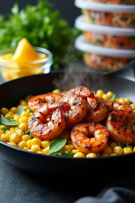 store leftovers and prep ahead
