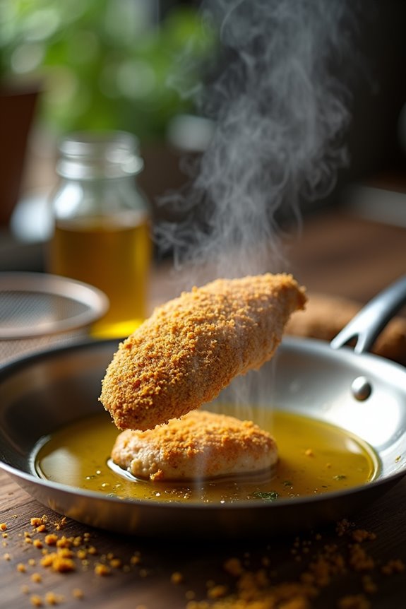 Can You Fry Fried Chicken With Olive Oil and How Do You Do It 9 strain store reuse oil wisely