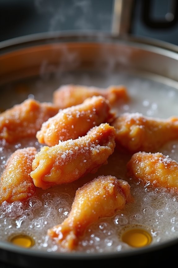 Can You Deep Fry Frozen Chicken Wings? 7 thawed wings fry evenly crispy