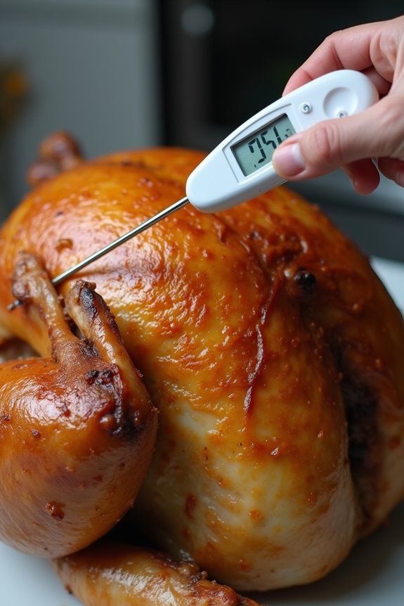 Where Do You Stick a Thermometer in a Turkey for Accurate Readings 6 thickest breast probe center