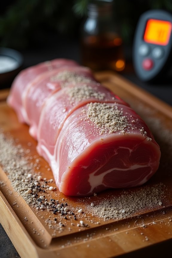 Can You Smoke a Pork Loin? 3 trimming scoring binding rub