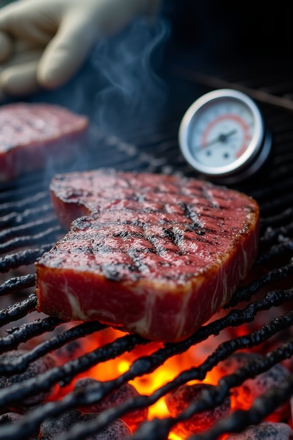 two zone grill for frozen steak