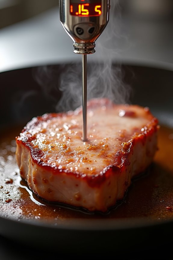 use a digital meat thermometer