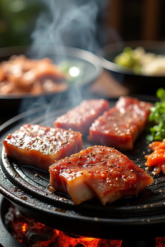 very high fat meat portions